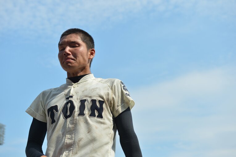 2014年　福島孝輔／大阪桐蔭　©Hideki Sugiyama