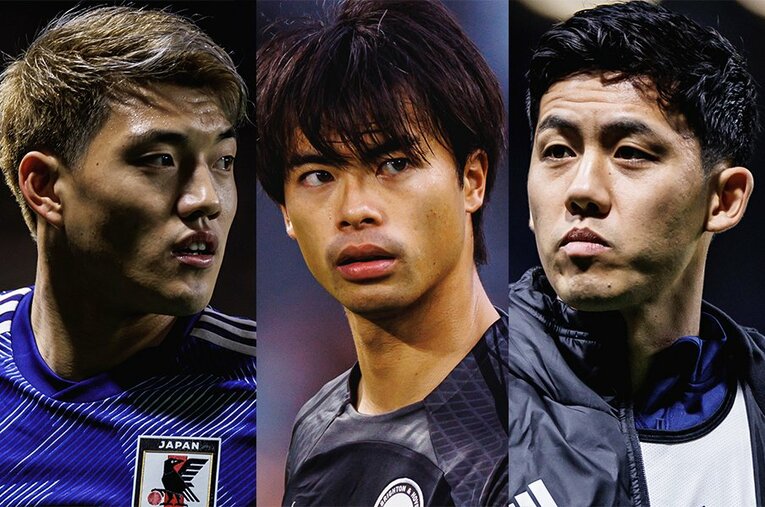 堂安律、三笘薫、遠藤航ら日本人選手の活躍はELでも続いている ／ photograph by Kiichi Matsumoto