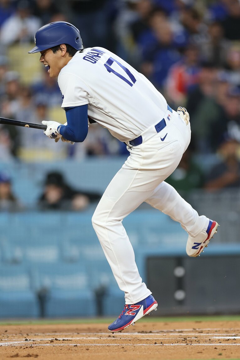 【どの角度から見ても痛い】大谷がメッツ戦で浴びた死球の決定的瞬間（全7枚中の7枚目。写真は右に続きます）©Getty Images