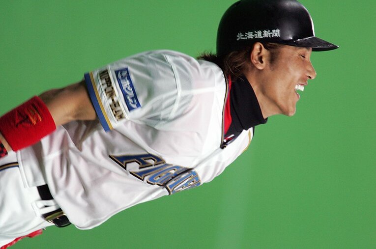 指揮官として初勝利を挙げたBIGBOSS（日本ハム・新庄剛志監督）の現役時代 ／ photograph by Hideki Sugiyama