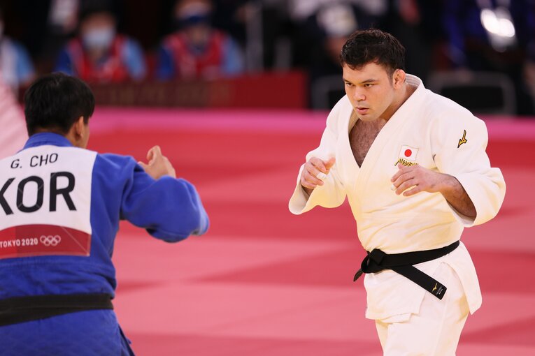 東京五輪決勝でのウルフアロン　©︎JMPA