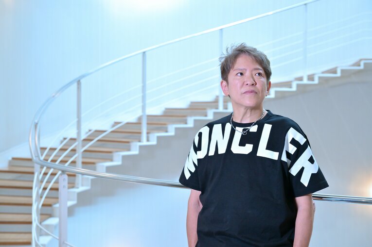 近影のライオネス飛鳥さん　©Hideki Sugiyama