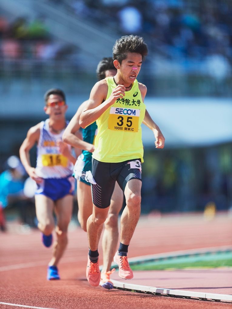 1年生・堀田晟礼は5000ｍで28位に入った。双子の弟・捷仁の活躍も期待したい　©Yuki Suenaga