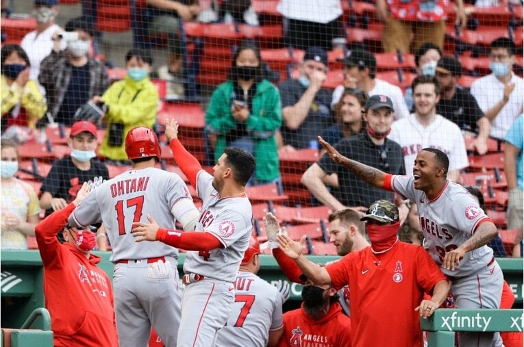 レッドソックス戦での劇的逆転弾©Getty Images