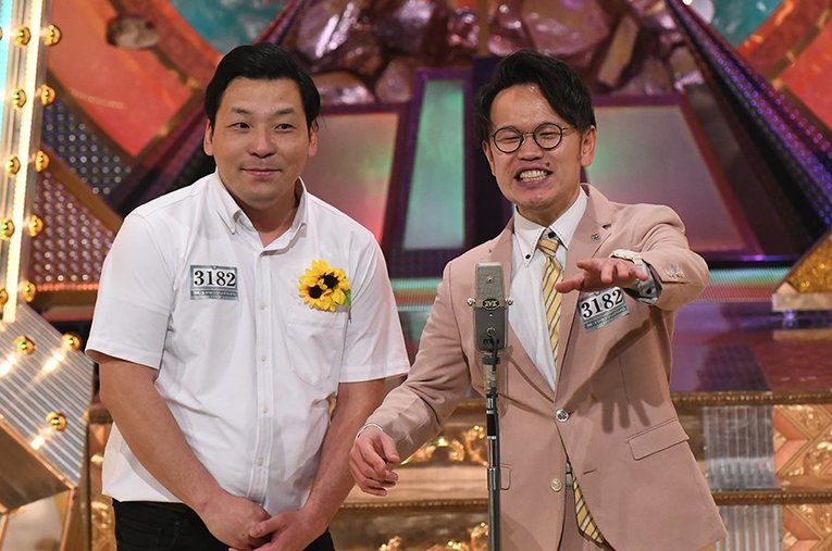 インディアンスの田渕章裕（左、ボケ担当、35歳）ときむ（右、ツッコミ担当、33歳） ／ photograph by Hideki Sugiyama