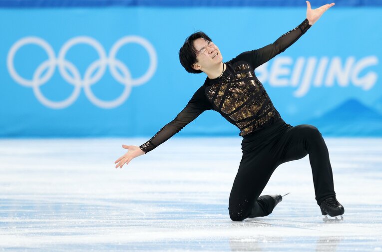 渾身の演技を終えた鍵山