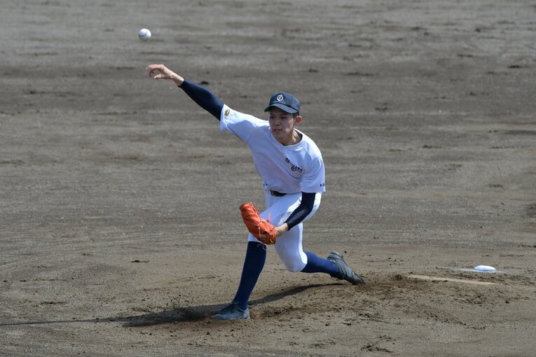 高校3年時の佐々木朗希　©Hideki Sugiyama