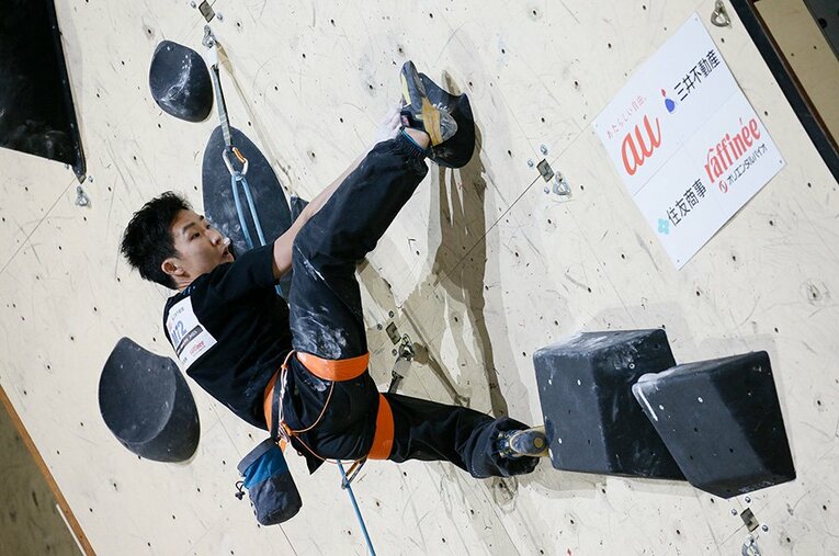 リードW杯での優勝経験がある是永敬一郎が今大会を制した。 ／ photograph by Shigeki Yamamoto