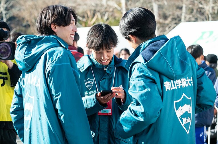 黒田朝日（青山学院大／3年時） ／ photograph by Nanae Suzuki