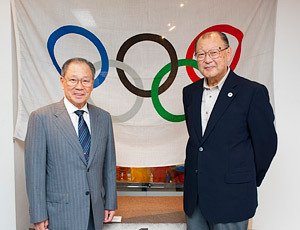 岸本健氏と小野喬氏