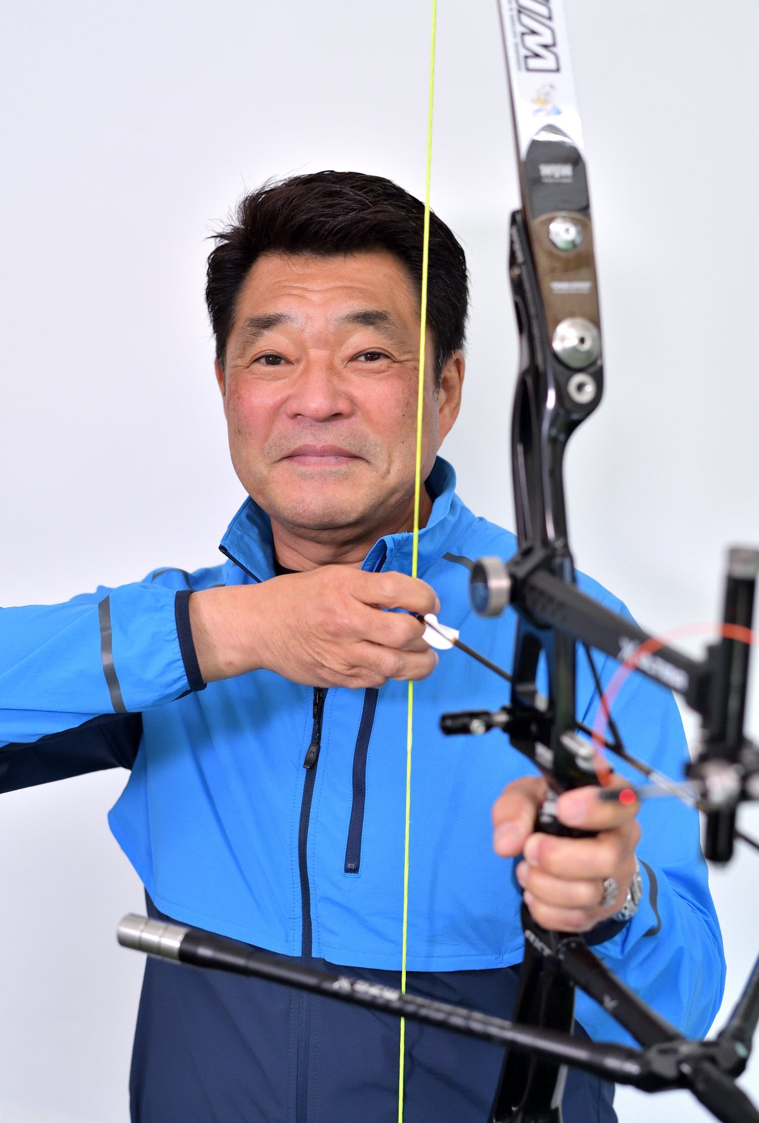 1962年生まれの山本博。84年ロス五輪男子個人で銅メダル。教職のかたわら88年ソウル8位、92年バルセロナ17位、96年アトランタ19位を経て、04年アテネで銀メダル。日体大教授を務める　©Hideki Sugiyama