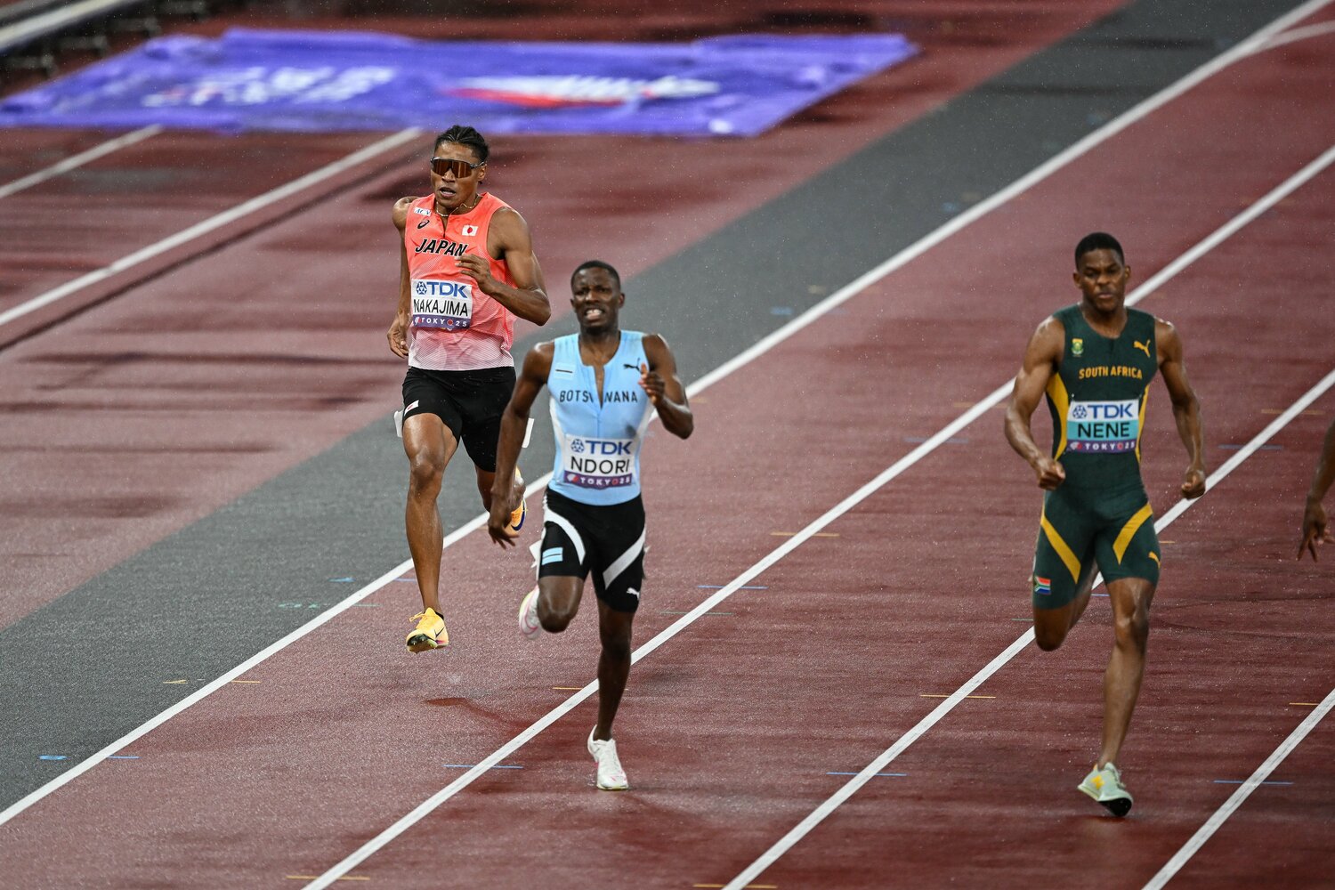 挑戦者というより、世界の強豪の一角として堂々と走った中島 ©Nanae Suzuki