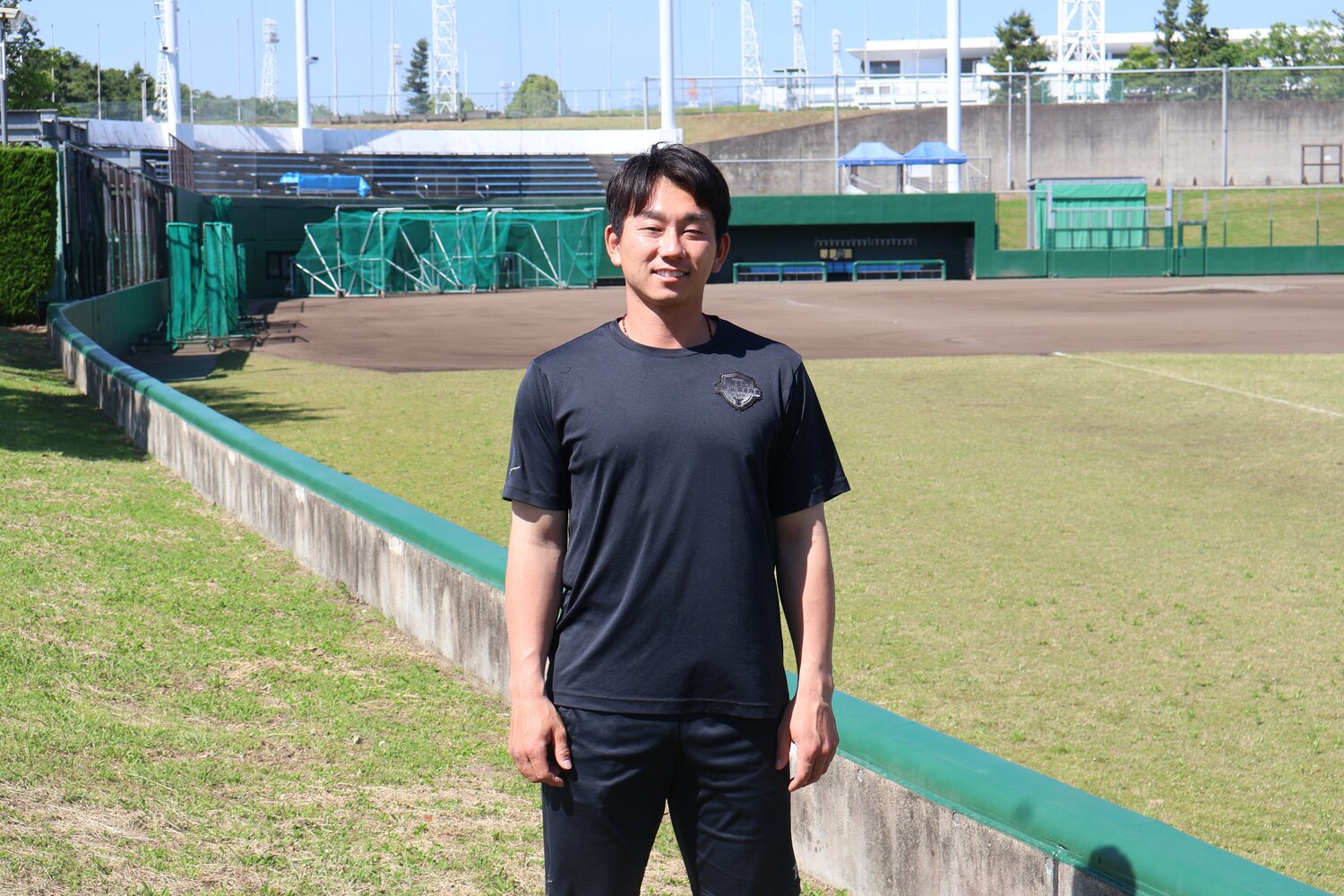 現在は社会人野球のトヨタ自動車でプレーを続ける福井　©︎Fumi Sawai