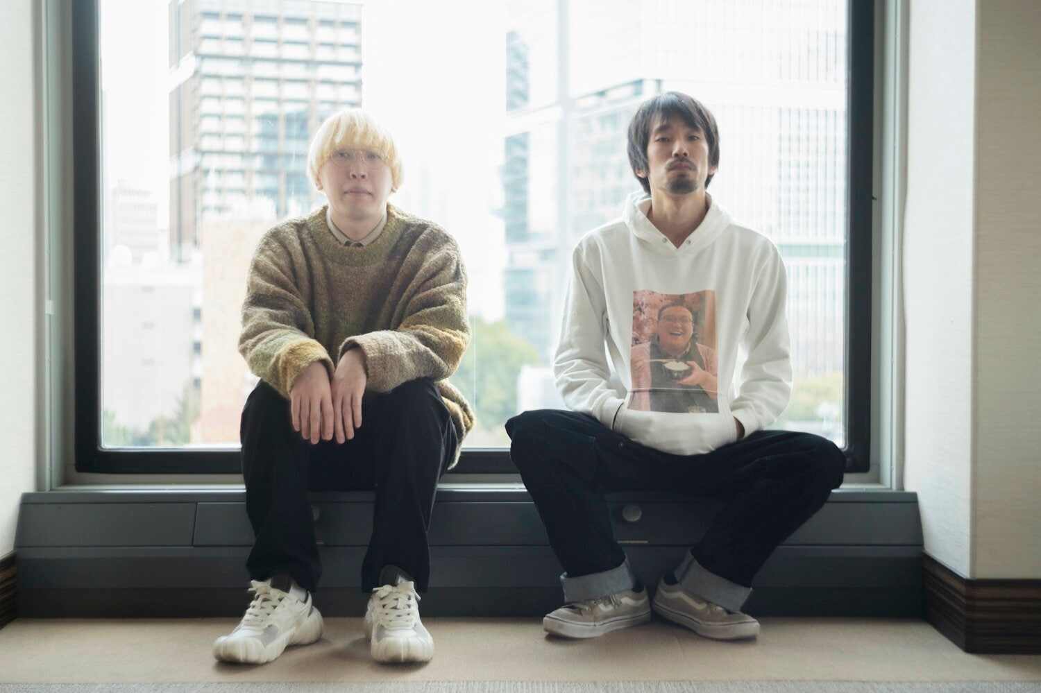 結成10年で2年連続M-1決勝出場となった真空ジェシカ。川北茂澄（ボケ、ネタ作り担当、右）とガク（ツッコミ担当）。おぎやはぎやアンタッチャブルと同じ人力舎所属