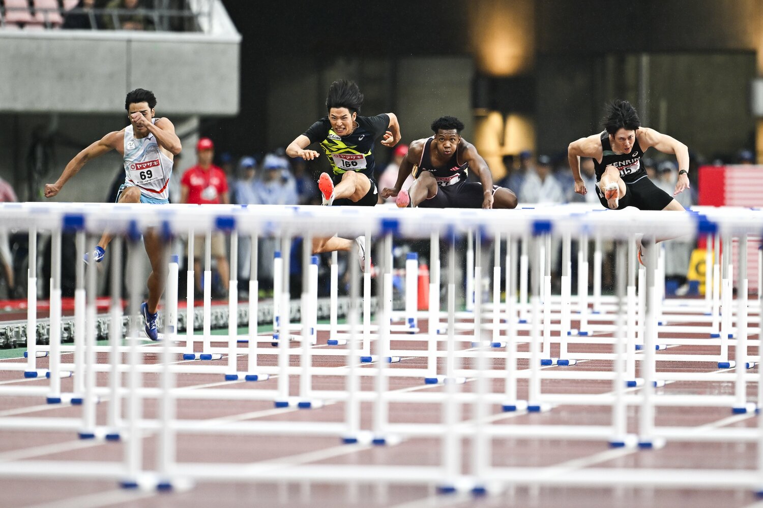 ハイレベルな争いになった6月の日本選手権の様子　©︎Asami Enomoto