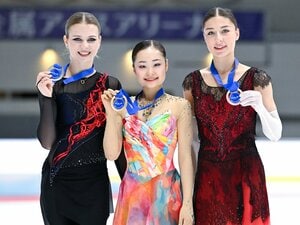ジュニア無敗の女王が衝撃のシニアデビュー…島田麻央（17歳）が語ったロシア選手からの刺激「イグナトワ選手を見ていたら4回転ルッツも出来るなって…」