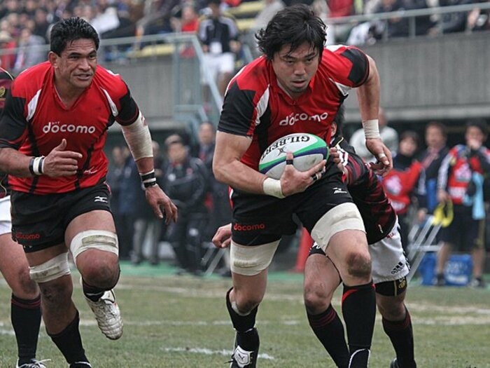 表舞台に見事返り咲いた、歴戦の猛者・箕内の提言。~ラグビー日本W杯に向けて~<Number Web> photograph by Nobuhiko Otomo