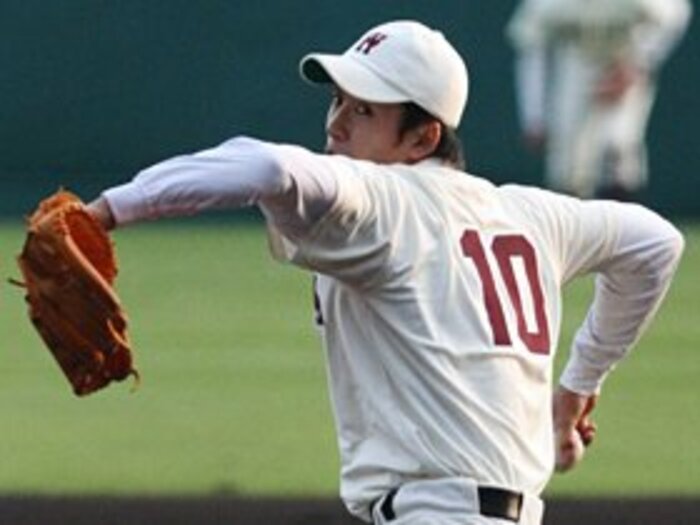 再び目覚めようとしている斎藤佑樹。原点に帰った姿を春季リーグで発見!<Number Web> photograph by NIKKAN SPORTS/AFLO
