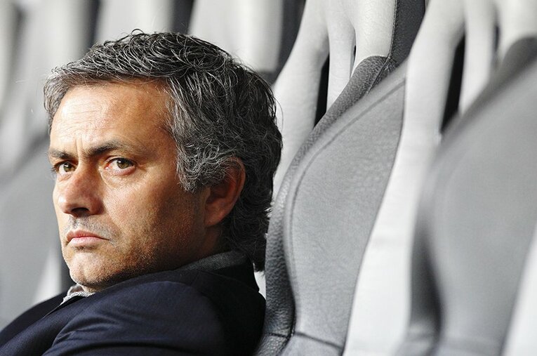 現在はトッテナムの監督を務めるモウリーニョ。インタビューは2度目のチェルシー監督就任時に行われた。 ／ photograph by Tamon Matsuzono,Takuya Sugiyama(in the article）