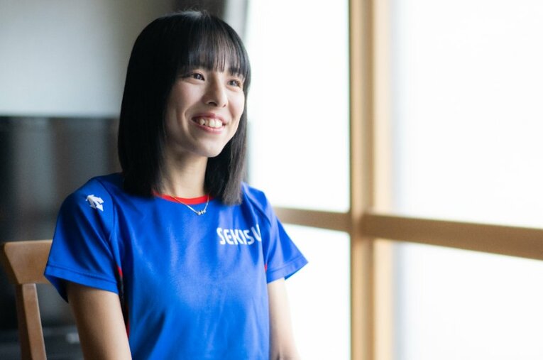 「駅伝での優勝」を目標に2015年に積水化学に入社。競技生活を送る中で、2020年に直面したのが“ブレーキ”となってしまった駅伝の後にあった「誹謗中傷」だった ／ photograph by Nanae Suzuki