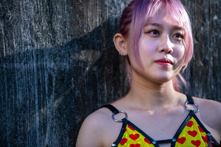 慶應プロレス研究会“唯一の女子学生レスラー”無村架純が“男子相手”に闘う理由「木村花さんみたいに」《特別フォトインタビュー》(10)