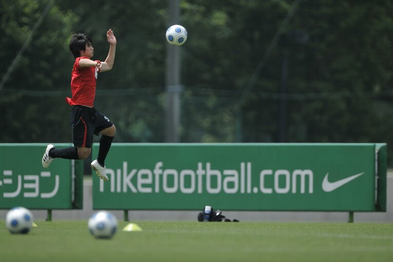 2009年、浦和の練習風景　©︎Takuya Sugiyama