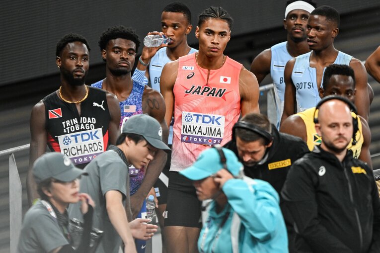 日本人として34年ぶりの決勝進出となった中島　©Nanae Suzuki