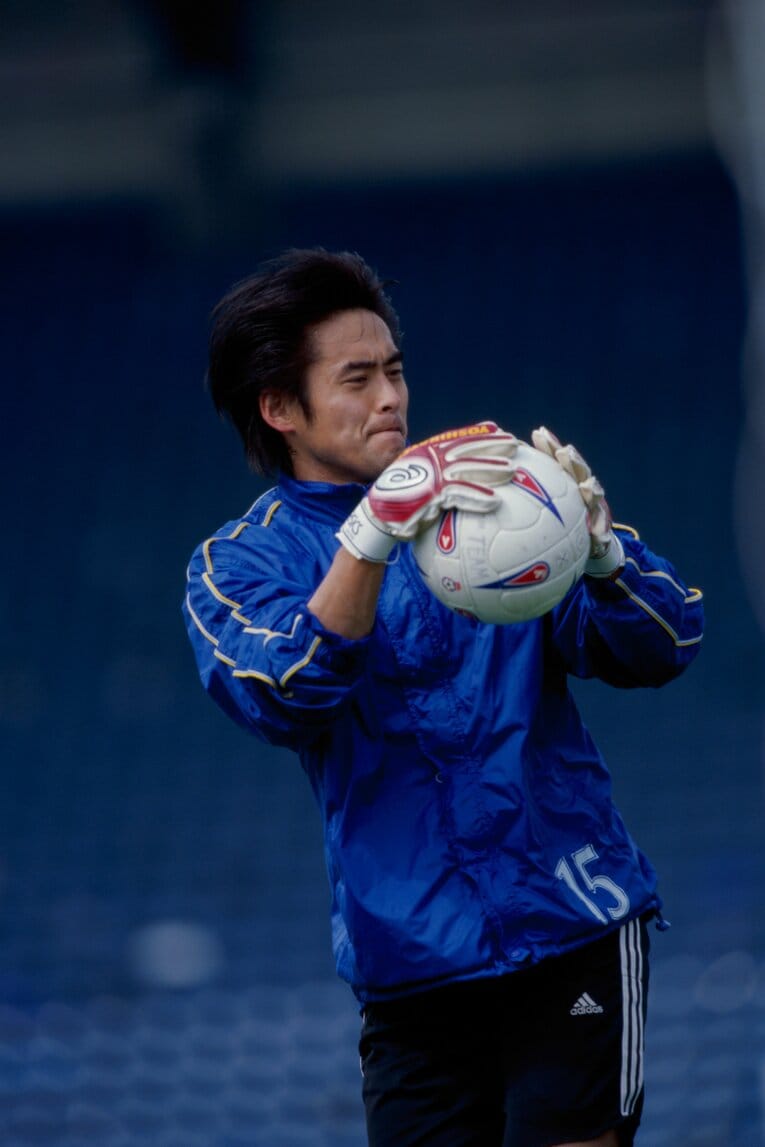 ポーツマス時代の川口　©Takuya Sugiyama