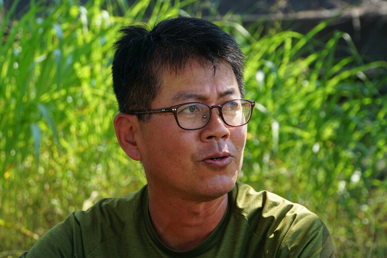 高知を離れ、東京で中高生相手に教える今（現地カット）　©Kei Nakamura