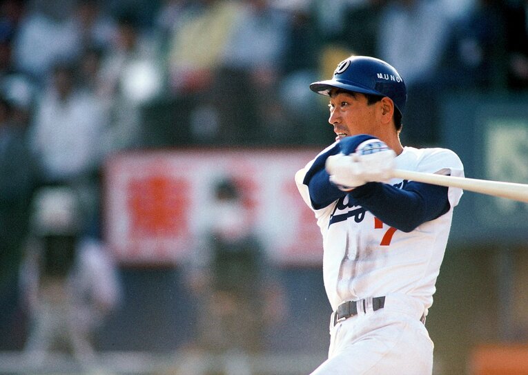 中日・宇野勝（1988年日本シリーズ）　©︎Kazuhito Yamada