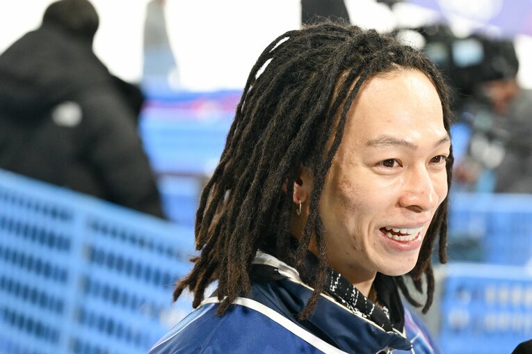 ミラノ五輪男子ハープパイプ決勝【スワイプするとそのほかの写真もご覧になれます】　©Nanae Suzuki／JMPA