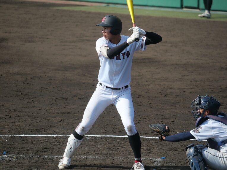 広陵高・真鍋慧（1年・内野手）©PPAB-labo