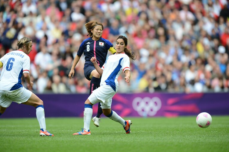 宮間あや（2012年ロンドン五輪）©︎JMPA　