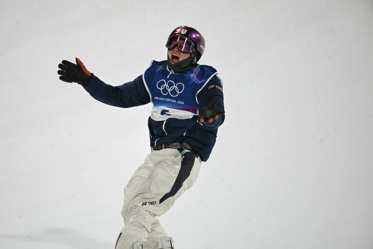木村葵来が金メダル、木俣椋真が銀メダルを獲得した男子ビッグエア　©Nanae Suzuki／JMPA