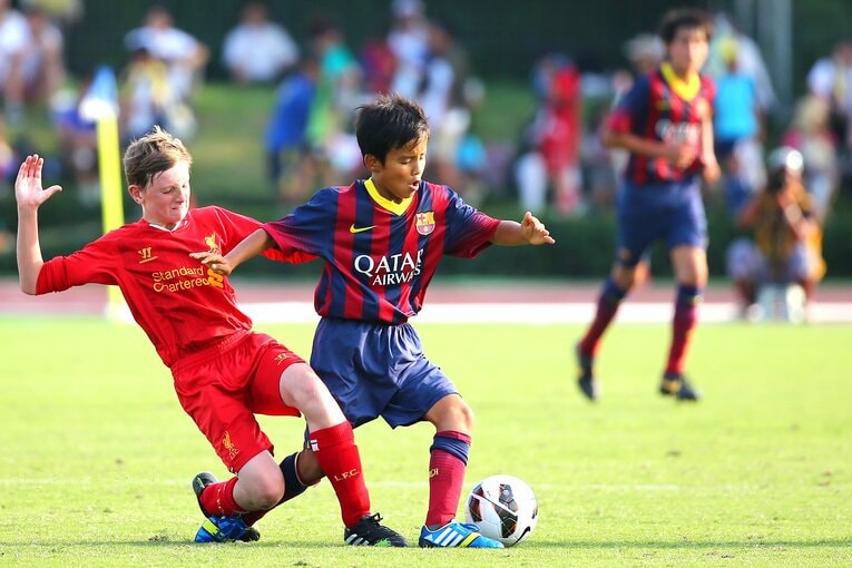 2013年の久保建英（12歳）　©Getty Images