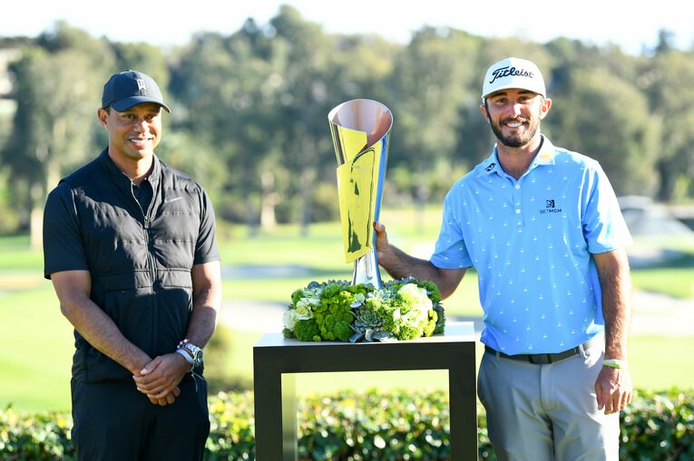 ホスト役としてリビエラCCを訪れていたタイガー・ウッズ　©Getty Images