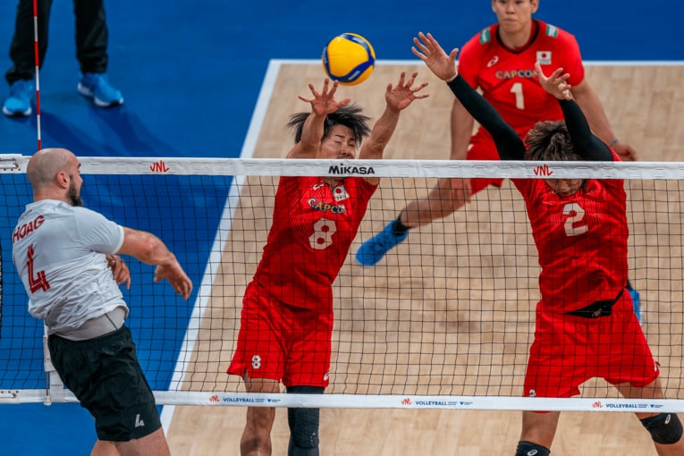 2023年ネーションズリーグ（フランス大会）©︎FIVB