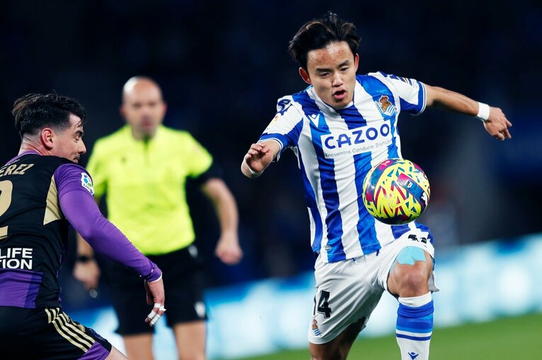 「TAKEユニの日本人ファンが増えた気が」久保建英MOMも“代えが利かない状態”を現地撮影…ソシエダは狂う歯車を直せるか(18)